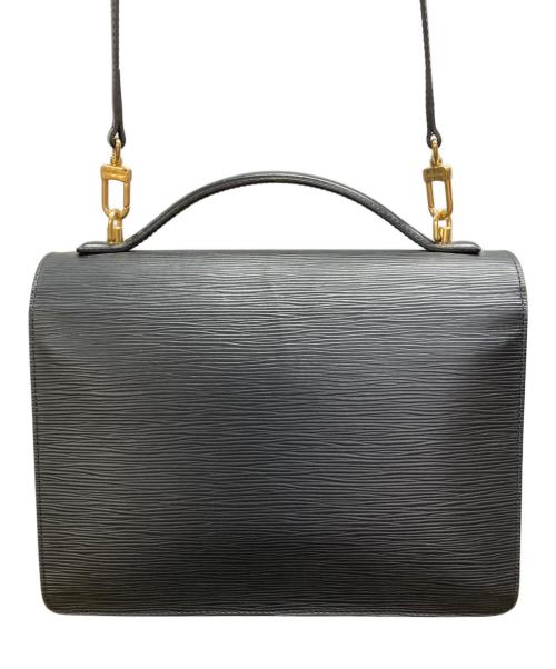 LOUIS VUITTON（ルイ ヴィトン）LOUIS VUITTON (ルイ ヴィトン) ハンドバッグ ブラックの古着・服飾アイテム