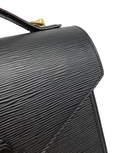 LOUIS VUITTON（ルイ ヴィトン）LOUIS VUITTON (ルイ ヴィトン) ハンドバッグ ブラックの古着・服飾アイテム