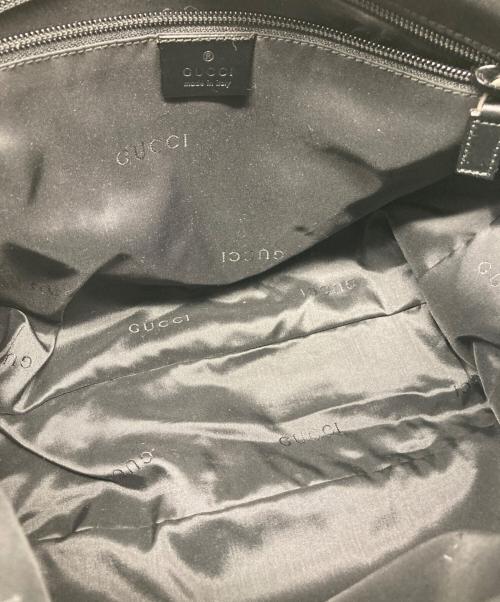 GUCCI（グッチ）GUCCI (グッチ) メッセンジャーバッグ ブラックの古着・服飾アイテム