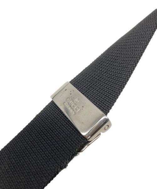 GUCCI（グッチ）GUCCI (グッチ) メッセンジャーバッグ ブラックの古着・服飾アイテム