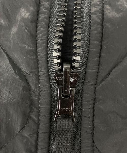 STONE ISLAND（ストーンアイランド）STONE ISLAND (ストーンアイランド) リバーシブルキルティングジャケット ブラック サイズ:Mの古着・服飾アイテム