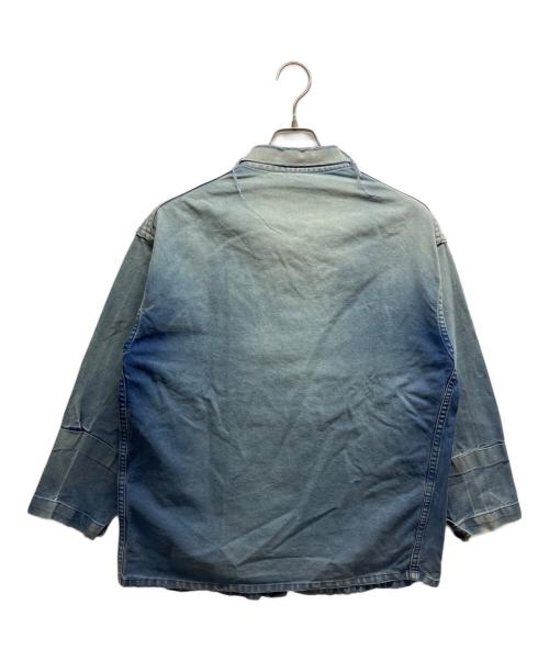 VINTAGE（ヴィンテージ）VINTAGE (ヴィンテージ) モールスキンジャケット ブルー サイズ:不明の古着・服飾アイテム