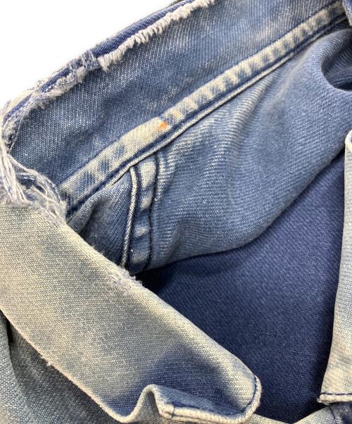 VINTAGE（ヴィンテージ）VINTAGE (ヴィンテージ) モールスキンジャケット ブルー サイズ:不明の古着・服飾アイテム