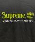 中古・古着 Supreme (シュプリーム) Timberland (ティンバーランド) CREW NECK SWEAT ブラック サイズ:L：12000円
