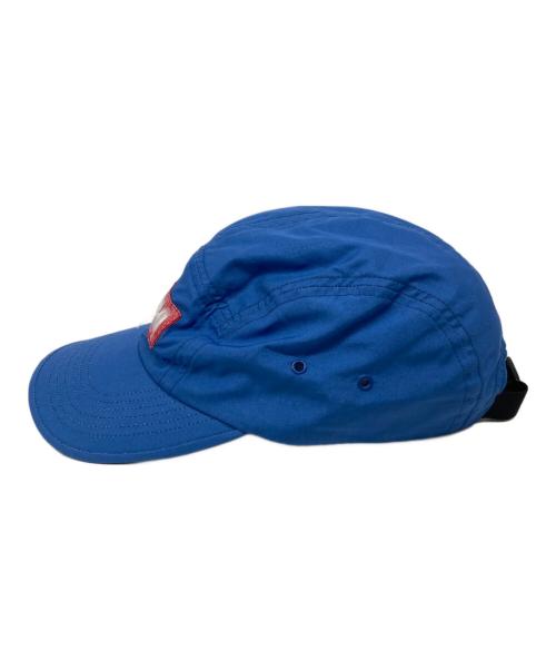 SUPREME（シュプリーム）Supreme (シュプリーム) label camp cap ブルーの古着・服飾アイテム
