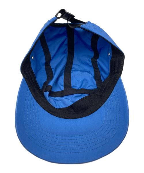 SUPREME（シュプリーム）Supreme (シュプリーム) label camp cap ブルーの古着・服飾アイテム