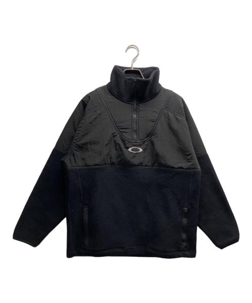 OAKLEY（オークリー）OAKLEY (オークリー) ハーフジップフリースジャケット ブラック サイズ:Sの古着・服飾アイテム