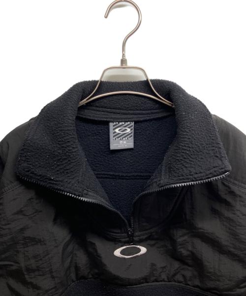 OAKLEY（オークリー）OAKLEY (オークリー) ハーフジップフリースジャケット ブラック サイズ:Sの古着・服飾アイテム