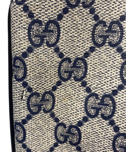 GUCCI（グッチ）GUCCI (グッチ) ショルダーバッグ ベージュ・ネイビーの古着・服飾アイテム
