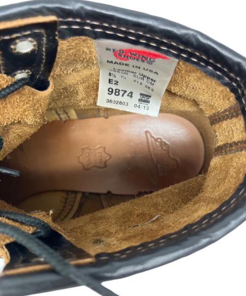 RED WING（レッドウィング）RED WING (レッドウィング) ショートブーツ ブラック サイズ:26.5cmの古着・服飾アイテム