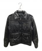 DOLCE & GABBANAドルチェ＆ガッバーナ）の古着「マルチジップギミックジャケット」｜ブラック