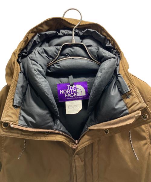 THE NORTHFACE PURPLELABEL（ザ・ノースフェイス パープルレーベル）THE NORTHFACE PURPLELABEL (ザ・ノースフェイス パープルレーベル) 65/35 Mountain Short Down Parka ブラウン サイズ:Mの古着・服飾アイテム