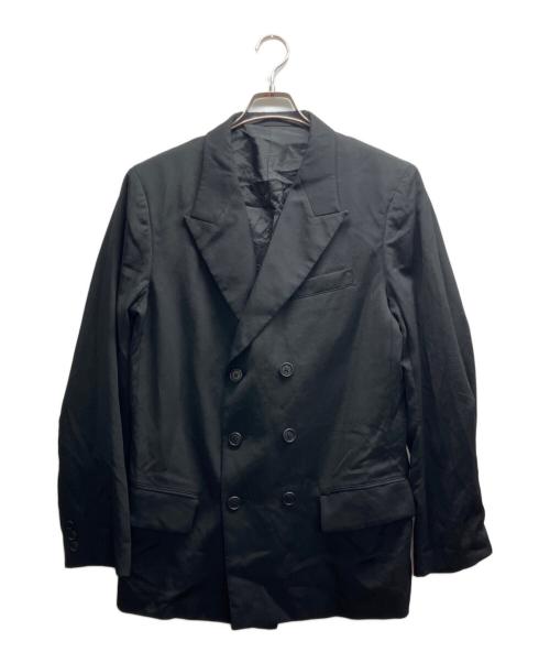 Y's for men（ワイズフォーメン）Y's for men (ワイズフォーメン) WOOL GABARDINE DOUBLE JACKET ブラック サイズ:2の古着・服飾アイテム