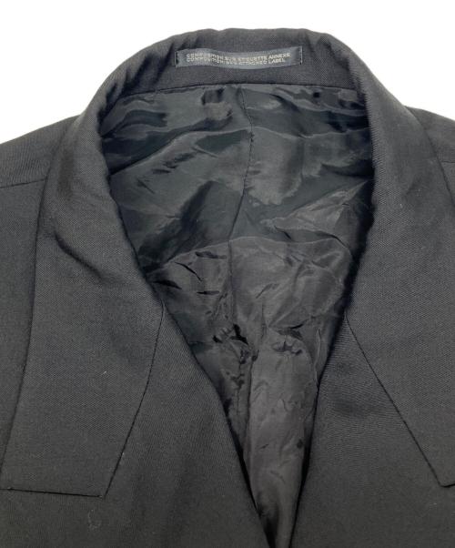 Y's for men（ワイズフォーメン）Y's for men (ワイズフォーメン) WOOL GABARDINE DOUBLE JACKET ブラック サイズ:2の古着・服飾アイテム