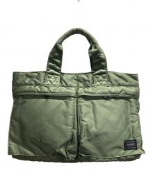 PORTER（ポーター）の古着「TANKER  TOTE BAG」｜オリーブ