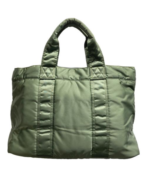 PORTER（ポーター）PORTER (ポーター) TANKER  TOTE BAG オリーブの古着・服飾アイテム