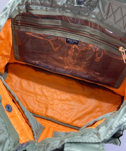 PORTER（ポーター）PORTER (ポーター) TANKER  TOTE BAG オリーブの古着・服飾アイテム