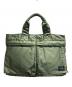 PORTER（ポーター）の古着「TANKER  TOTE BAG」｜オリーブ