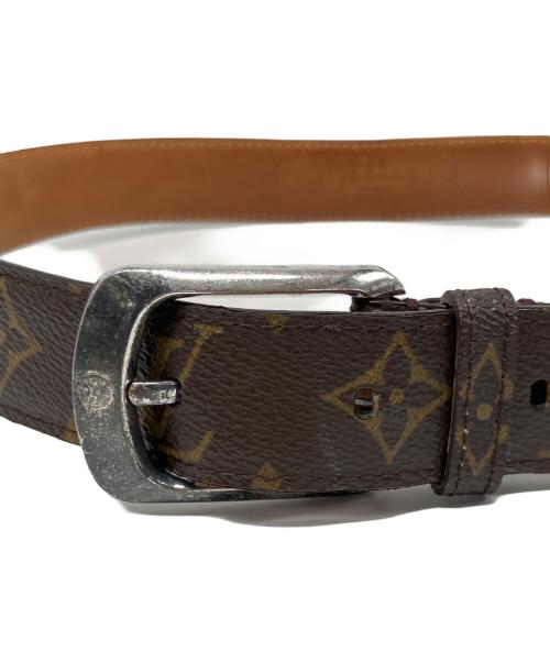 LOUIS VUITTON（ルイ ヴィトン）LOUIS VUITTON (ルイ ヴィトン) サンチュール エリプス ブラウン サイズ:80/32の古着・服飾アイテム