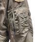 中古・古着 ALPHA INDUSTRIES (アルファインダストリーズ) ワッペンフライトジャケット オリーブ サイズ:M：15000円