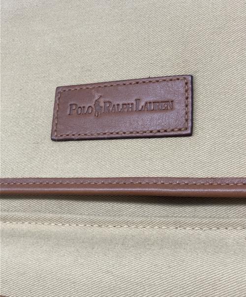 POLO RALPH LAUREN（ポロ・ラルフローレン）POLO RALPH LAUREN (ポロ・ラルフローレン) サファリショルダーバッグ ベージュの古着・服飾アイテム