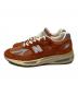 NEW BALANCE (ニューバランス) ローカットスニーカー ブラウン サイズ:9 1/2：20000円