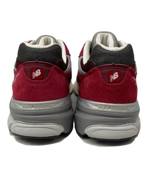 NEW BALANCE（ニューバランス）NEW BALANCE (ニューバランス) 990V3ローカットスニーカー レッド サイズ:27㎝の古着・服飾アイテム