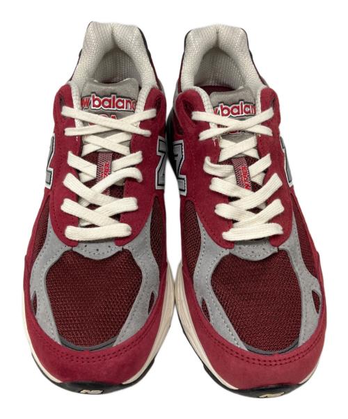 NEW BALANCE（ニューバランス）NEW BALANCE (ニューバランス) 990V3ローカットスニーカー レッド サイズ:27㎝の古着・服飾アイテム