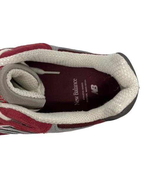 NEW BALANCE（ニューバランス）NEW BALANCE (ニューバランス) 990V3ローカットスニーカー レッド サイズ:27㎝の古着・服飾アイテム