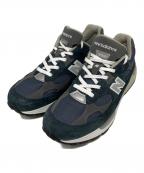 NEW BALANCEニューバランス）の古着「ローカットスニーカー」｜ネイビー