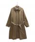 MACKINTOSH PHILOSOPHY（マッキントッシュ フィロソフィー）の古着「千鳥柄ウールステンカラーコート」｜ブラウン