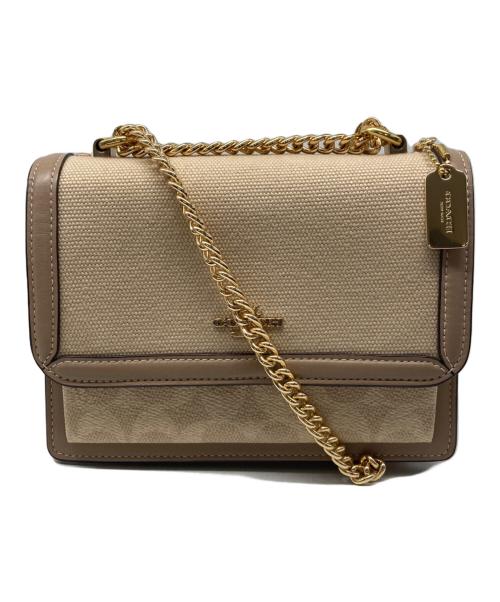 COACH（コーチ）COACH (コーチ) Mini Klare Crossbody Bag ベージュの古着・服飾アイテム