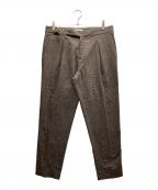 BRIGLIA 1949ブリリア 1949）の古着「Piccadilly ウールパンツ」｜ブラウン