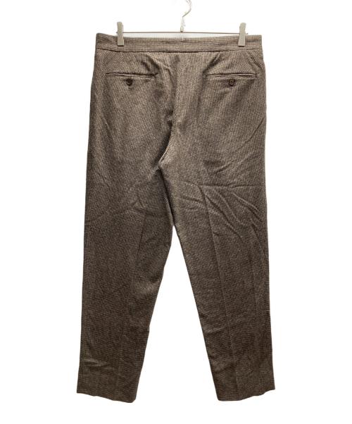 BRIGLIA 1949（ブリリア 1949）BRIGLIA 1949 (ブリリア 1949) Piccadilly ウールパンツ ブラウン サイズ:48の古着・服飾アイテム