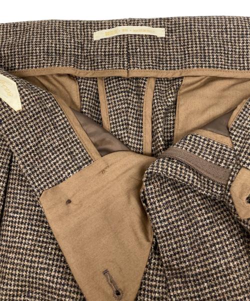 BRIGLIA 1949（ブリリア 1949）BRIGLIA 1949 (ブリリア 1949) Piccadilly ウールパンツ ブラウン サイズ:48の古着・服飾アイテム