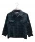 PENDLETON（ペンドルトン）の古着「ウールブラックウォッチチェック柄シャツ」｜グリーン×ブラック