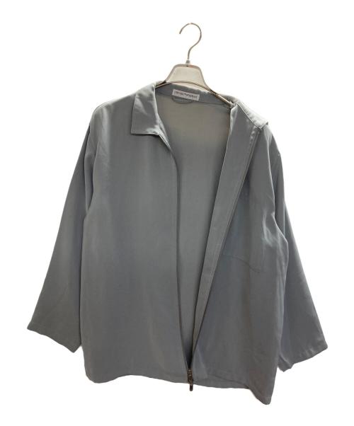 EMPORIO ARMANI（エンポリオ アルマーニ）EMPORIO ARMANI (エンポリオ アルマーニ) ジップアップジャケット グレー サイズ:50の古着・服飾アイテム