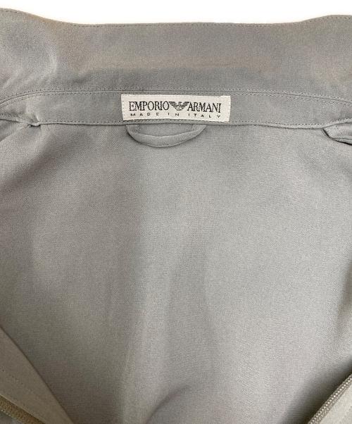 EMPORIO ARMANI（エンポリオ アルマーニ）EMPORIO ARMANI (エンポリオ アルマーニ) ジップアップジャケット グレー サイズ:50の古着・服飾アイテム