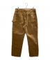 CarHartt (カーハート) ダブルニーパンツ ブラウン サイズ:34：15000円