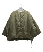 ARGUEアーギュ）の古着「COTTON NYLON OVER BUTTON DOWN BLOUSON」｜カーキ