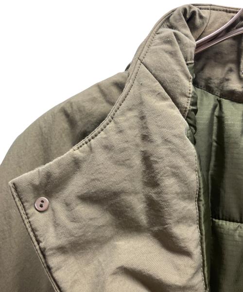 ARGUE（アーギュ）ARGUE (アーギュ) COTTON NYLON OVER BUTTON DOWN BLOUSON カーキ サイズ:FREEの古着・服飾アイテム