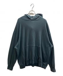 Graphpaper（グラフペーパー）の古着「LOOPWHEELER for Graphpaper Classic Sweat Parka」｜ブルー×グレー