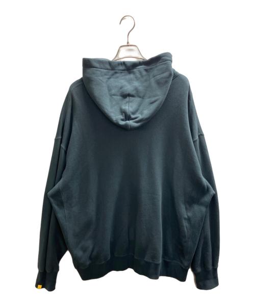 Graphpaper（グラフペーパー）Graphpaper (グラフペーパー) LOOPWHEELER for Graphpaper Classic Sweat Parka ブルー×グレー サイズ:Freeの古着・服飾アイテム