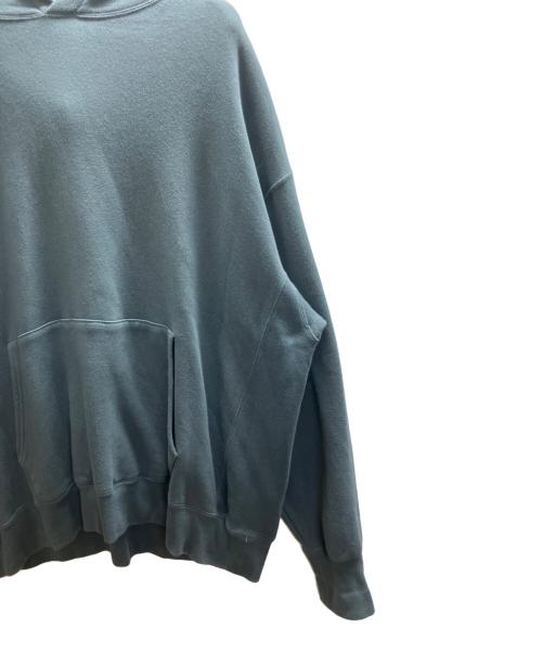 Graphpaper（グラフペーパー）Graphpaper (グラフペーパー) LOOPWHEELER for Graphpaper Classic Sweat Parka ブルー×グレー サイズ:Freeの古着・服飾アイテム