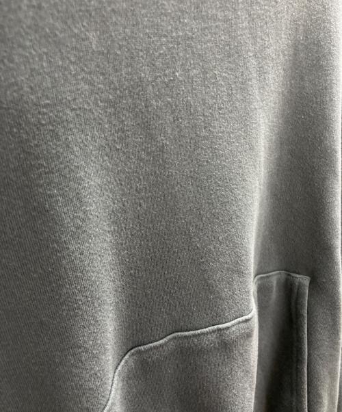 Graphpaper（グラフペーパー）Graphpaper (グラフペーパー) LOOPWHEELER for Graphpaper Classic Sweat Parka ブルー×グレー サイズ:Freeの古着・服飾アイテム