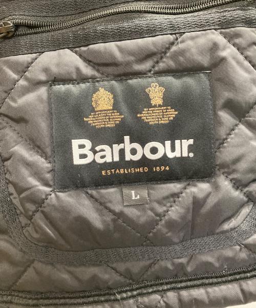 Barbour（バブアー）Barbour (バブアー) リデスデイル キルティング ブルゾン ブラック サイズ:Lの古着・服飾アイテム