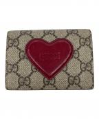 GUCCIグッチ）の古着「コンパクトウォレット」｜ブラウン
