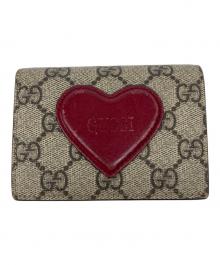 GUCCI（グッチ）の古着「コンパクトウォレット」｜ブラウン