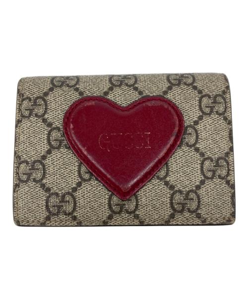 GUCCI（グッチ）GUCCI (グッチ) コンパクトウォレット ブラウンの古着・服飾アイテム