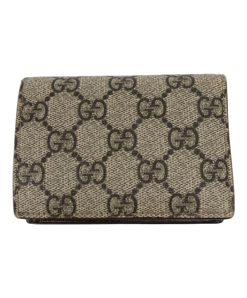 GUCCI（グッチ）GUCCI (グッチ) コンパクトウォレット ブラウンの古着・服飾アイテム